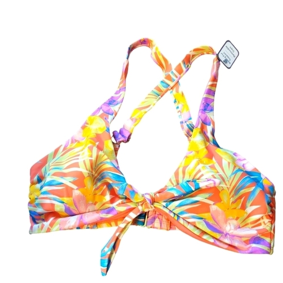 NWT Time & Tru Swim top Tropical print M 8-10 rn#52468 - Picture 1 of 12